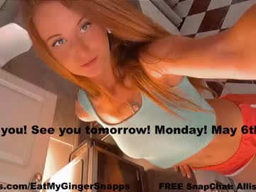 girl Big Tit Cam with eatmygingersnapps